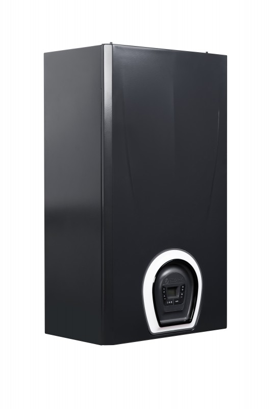 Котел газовый настенный Federica Bugatti 18 VARME с дисплеем, с WI-FI ЧЕРНЫЙ