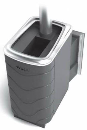 Печь-каменка Термофор Тунгуска 2011 Inox Vitra Антрацит