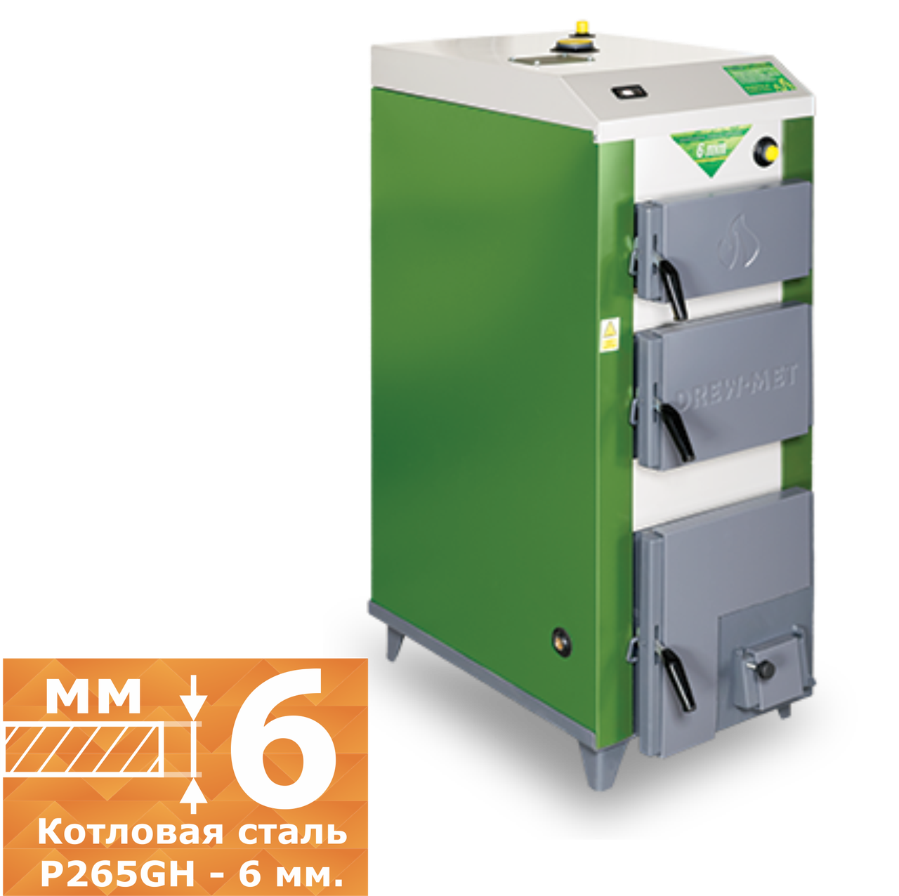 Твердотопливный котел Drew-Met Drex 24