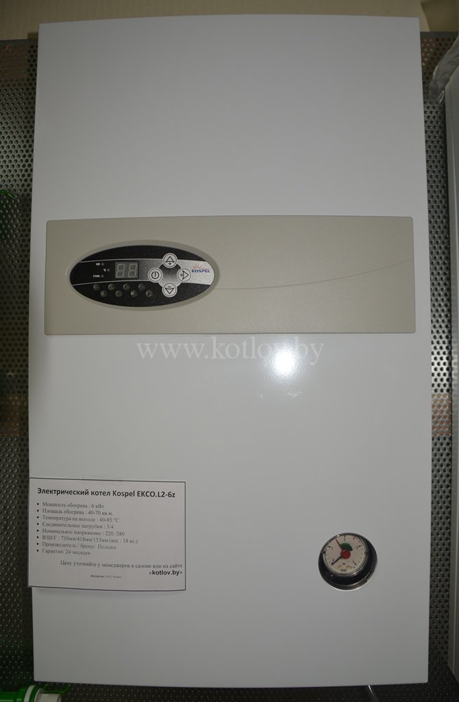 Электрический котел Kospel EKCO.L2-6z