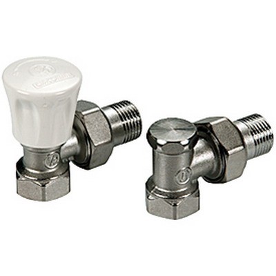 Комплект кранов Giacomini R705KX003 (Подача + обратка) 1/2