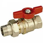 Кран шаровый с гайкой НВ 1"х1" Giacomini