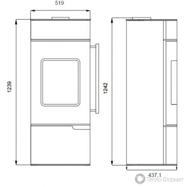Стальная печь Invicta SKARA P648835