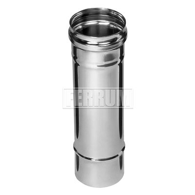 Дымоход 0,25м FERRUM (430/0,8 мм) ф130