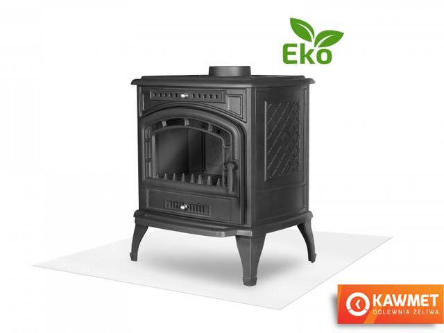 Чугунная печь KawMet P7 (9.3 кВт) Eko